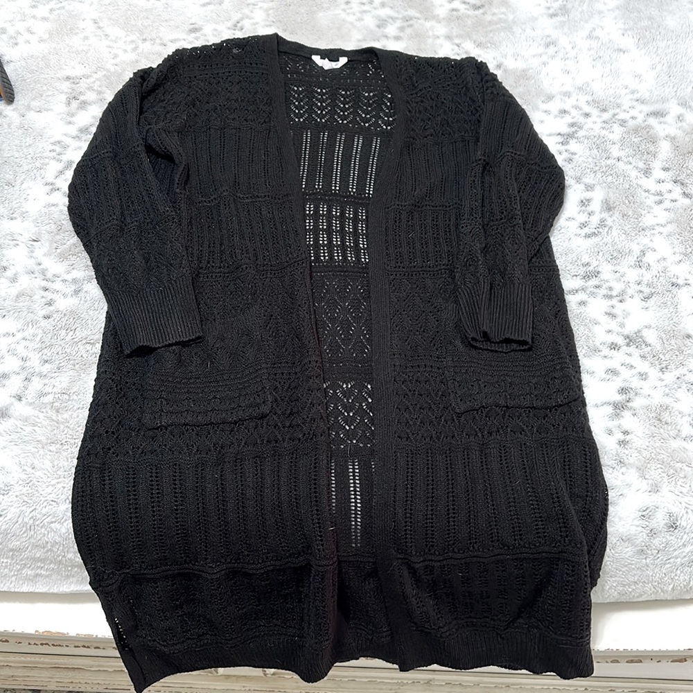 Long Black Sweater